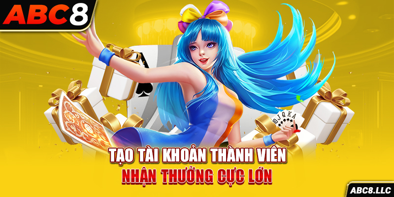 Tạo tài khoản thành viên nhận thưởng cực lớn